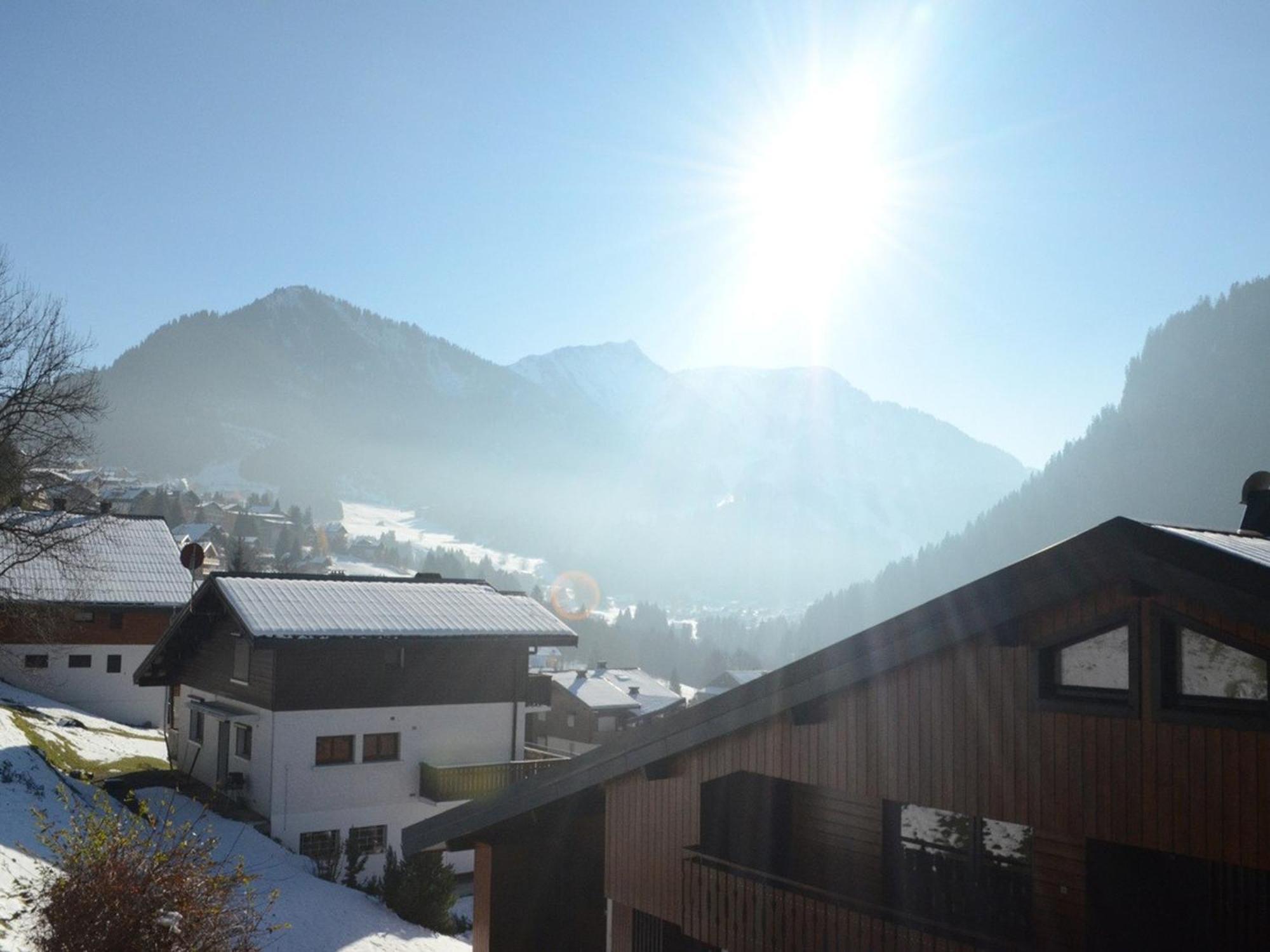 Charmant Studio 3 Pers. Avec Balcon, Proche Centre Et Remontees, Parking Inclus, Chatel - Fr-1-676-34公寓 外观 照片