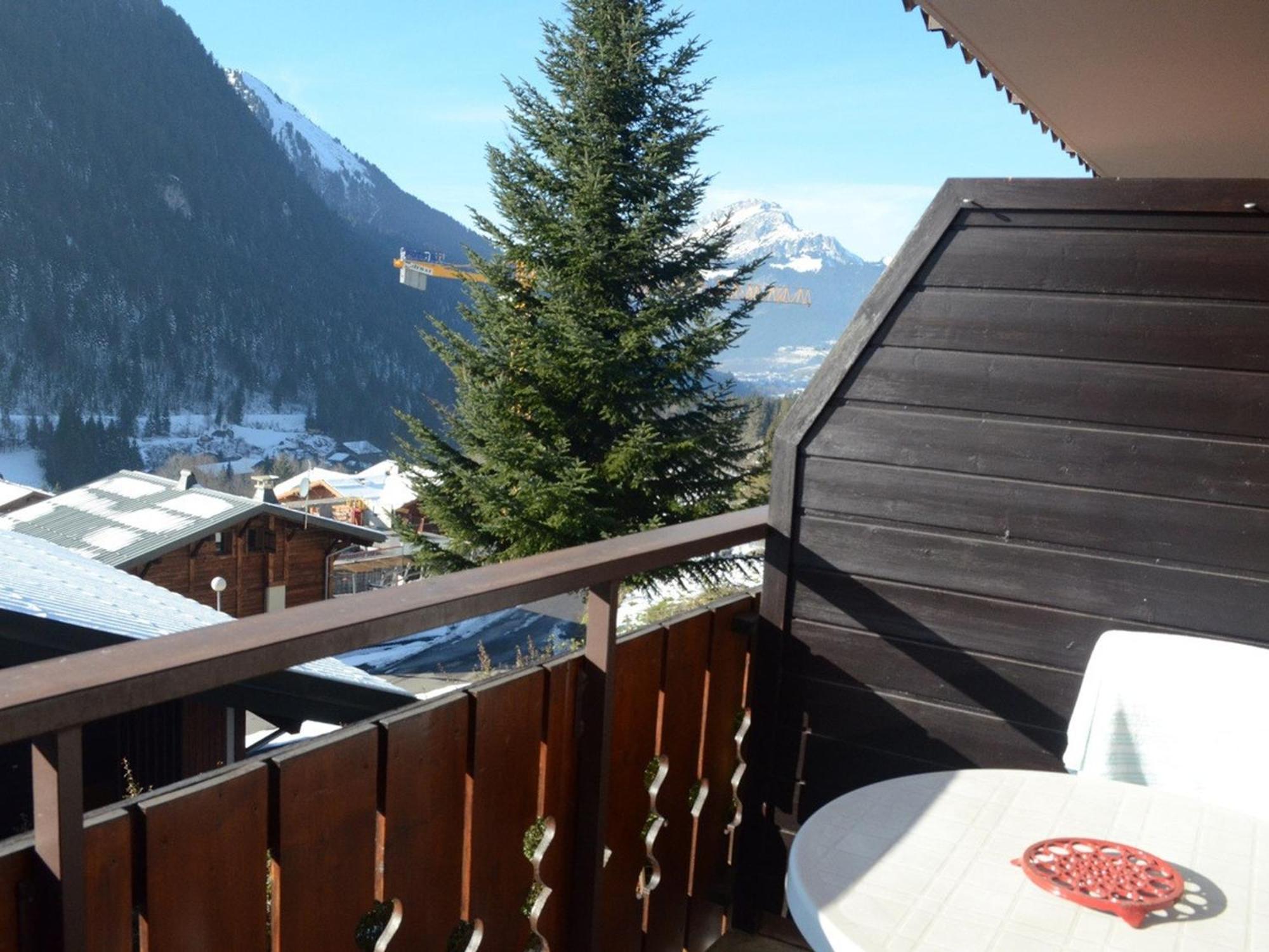 Charmant Studio 3 Pers. Avec Balcon, Proche Centre Et Remontees, Parking Inclus, Chatel - Fr-1-676-34公寓 外观 照片